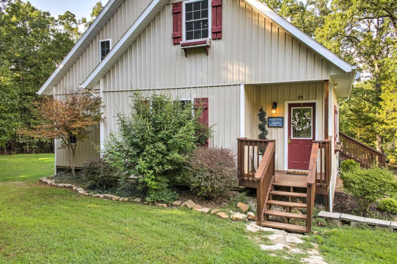 Lakefront Blue Eye Cottage With Hot Tub And Fire Pit! Exterior foto